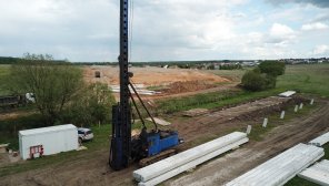 Железобетонные сваи составного типа
