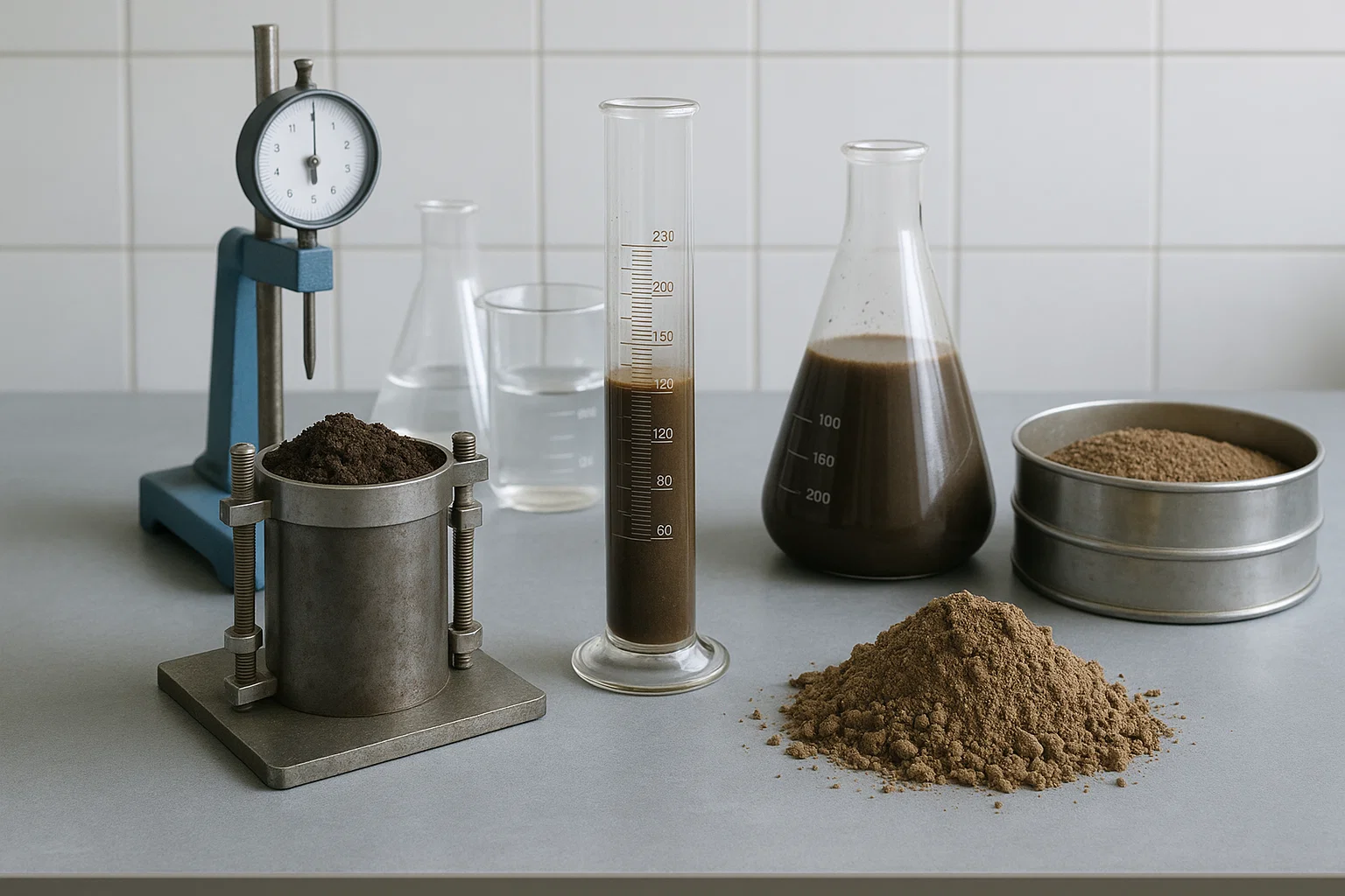 Лабораторные испытания грунтов